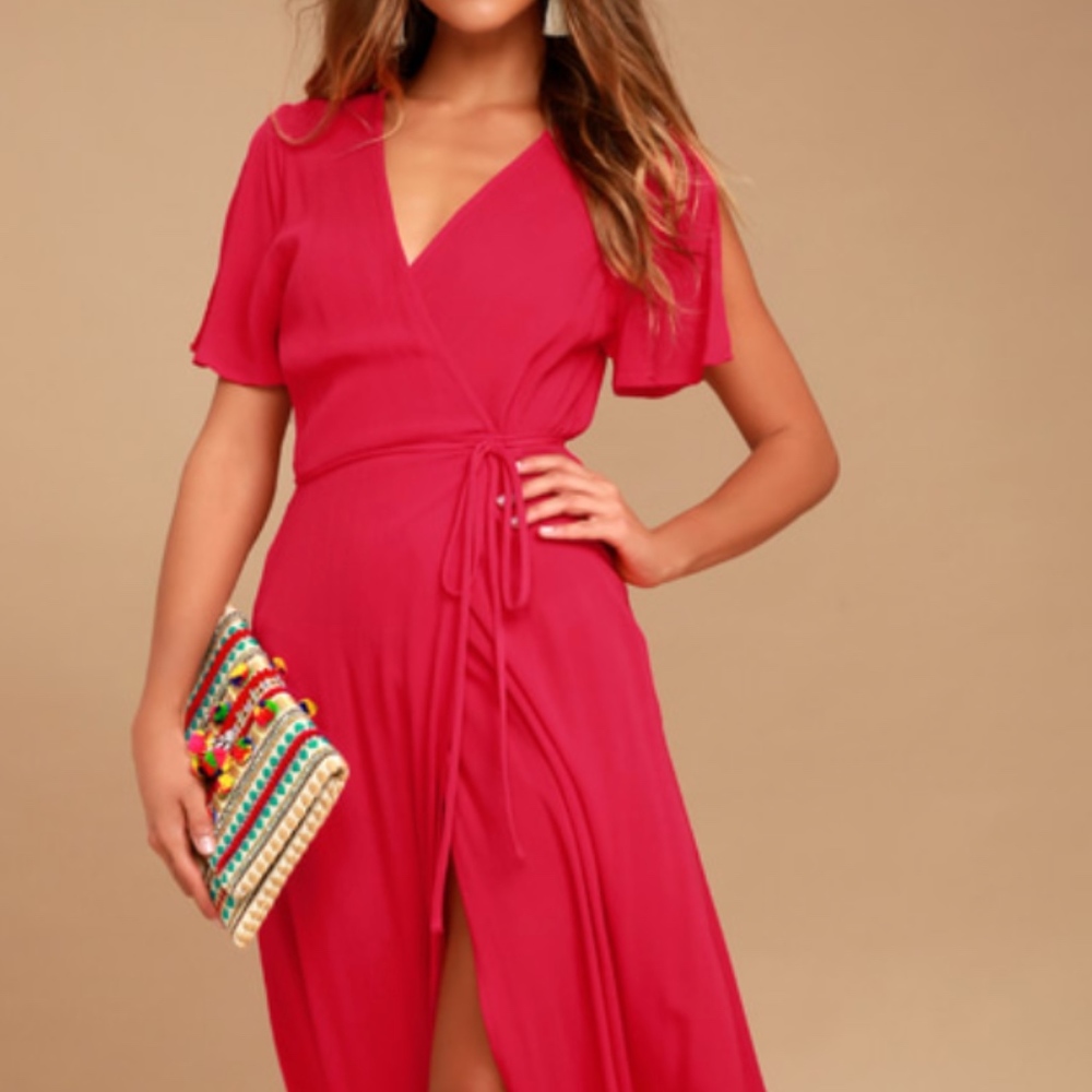 Red Maxi Dress